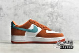 NIKE AIR FORCE 1 LOW 07 ATHLETIC CLUB RUSH ORANGE/WASHED TEAL/WHITE DH7568-800