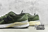 NEW BALANCE JJJJOUND X 990V3 RUNNING SHOES OLIVE GREEN/OLIVE GREEN/OLIVE GREEN M990JD3