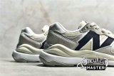 NEW BALANCE 57/40 RUNNING SHOES WHITE/GREY/BLACK M5740CBC