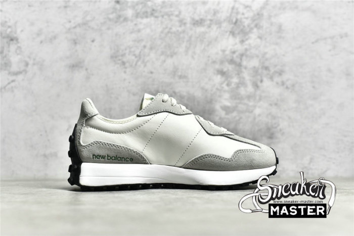 NEW BALANCE 327 RUNNING SHOES GREY/GREEN/WHITE WS327LG