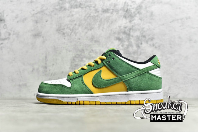 NIKE SB DUNK LOW BUCKS WHITE/CLASSIC GREEN/DEL SOL 304292-132