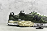 NEW BALANCE JJJJOUND X 990V3 RUNNING SHOES OLIVE GREEN/OLIVE GREEN/OLIVE GREEN M990JD3