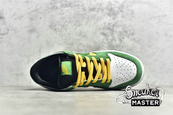 NIKE SB DUNK LOW BUCKS WHITE/CLASSIC GREEN/DEL SOL 304292-132