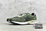 NEW BALANCE JJJJOUND X 990V3 RUNNING SHOES OLIVE GREEN/OLIVE GREEN/OLIVE GREEN M990JD3