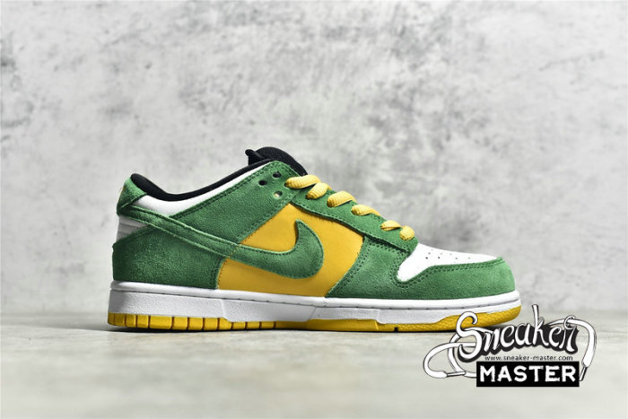 NIKE SB DUNK LOW BUCKS WHITE/CLASSIC GREEN/DEL SOL 304292-132