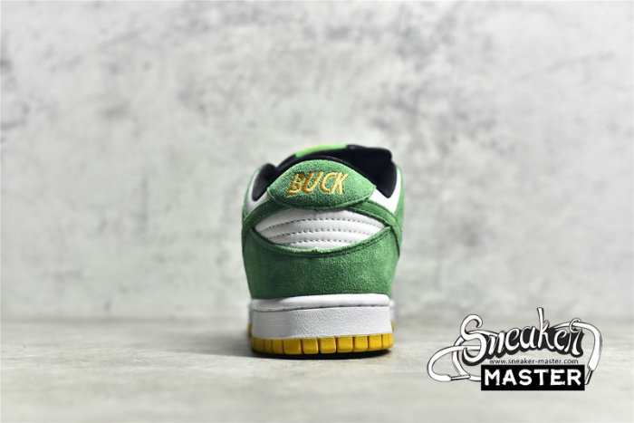 NIKE SB DUNK LOW BUCKS WHITE/CLASSIC GREEN/DEL SOL 304292-132