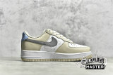 NIKE AIR FORCE 1 LOW REFLECTIVE SWOOSHES LIGHT GREY/WHITE/GREY DR7857-101