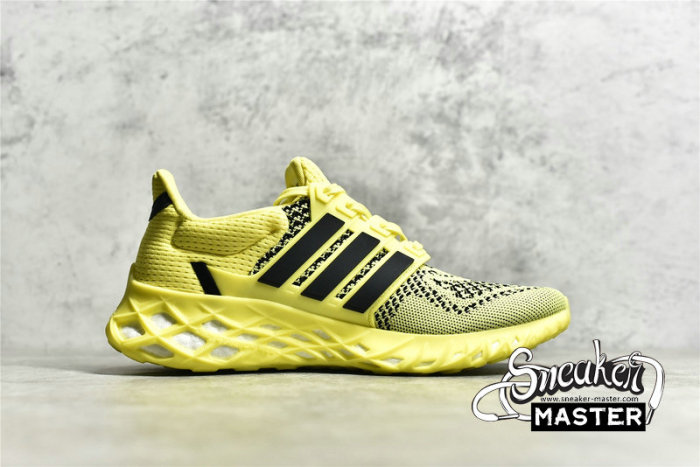 ADIDAS ULTRABOOST WEB DNA SOLAR YELLOW/CORE BLACK/SOLAR YELLOW GY4172