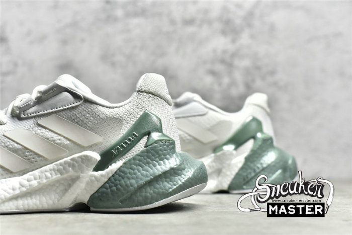 ADIDAS X9000L4 SHOES CLOUD WHITE/CLOUD WHITE/METALLIC GREEN GX3486