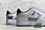 NIKE AIR FORCE 1 LOW WHITE/WHITE/UNIVERSITY BLUE DQ0231-410