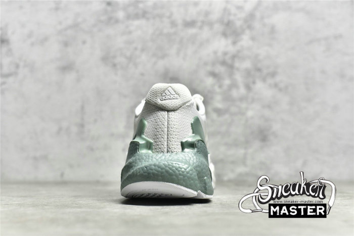 ADIDAS X9000L4 SHOES CLOUD WHITE/CLOUD WHITE/METALLIC GREEN GX3486