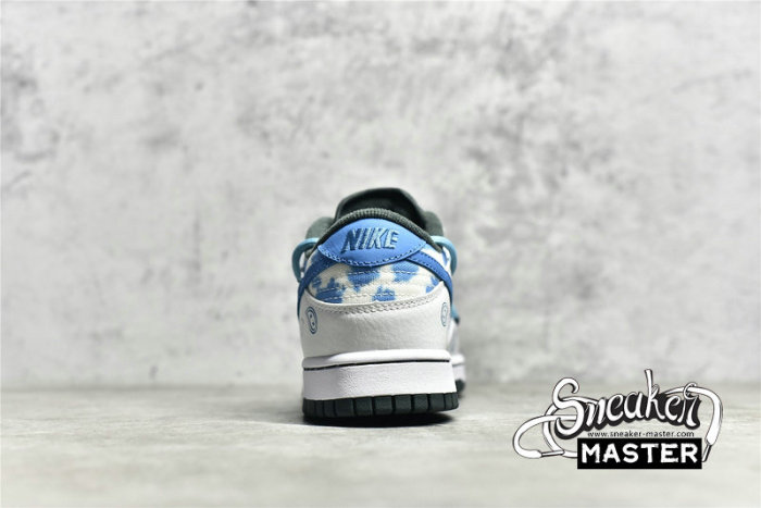 NIKE SB DUNK LOW BEIGE/BEIGE/BLUE DH0957-100