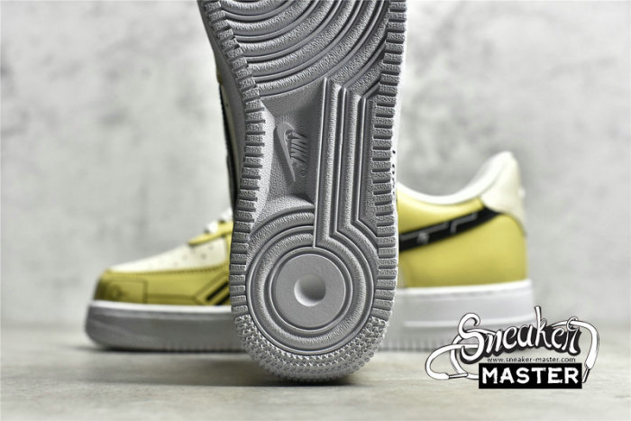 NIKE AIR FORCE 1 07 LOW BEIGE/YELLOW/BLACK CW2288-113