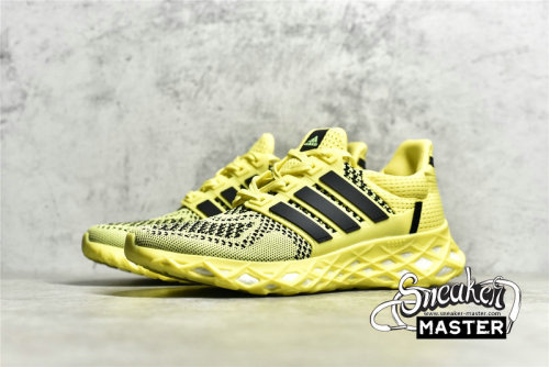 ADIDAS ULTRABOOST WEB DNA SOLAR YELLOW/CORE BLACK/SOLAR YELLOW GY4172
