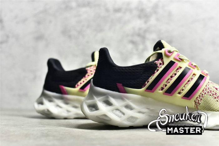 ADIDAS ULTRA BOOST DNA WEB CORE BLACK/NEON/CLOUD WHITE GY8093