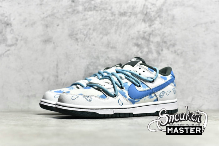 NIKE SB DUNK LOW BEIGE/BEIGE/BLUE DH0957-100