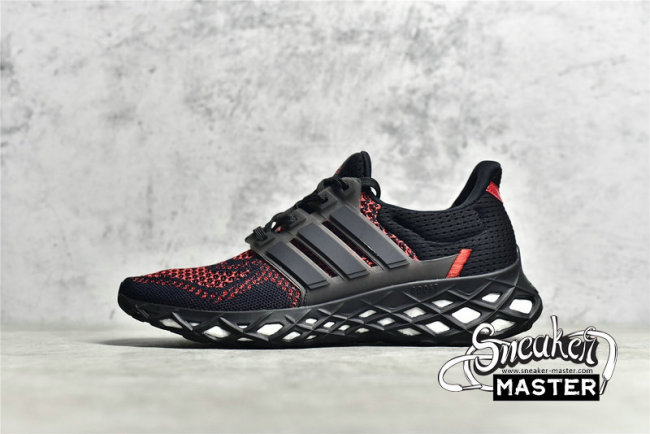 ADIDAS ULTRA BOOST DNA WEB CORE BLACK/CORE BLACK/RED GY8091