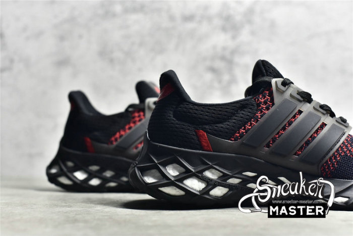 ADIDAS ULTRA BOOST DNA WEB CORE BLACK/CORE BLACK/RED GY8091