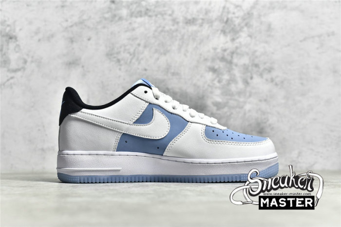 NIKE AIR FORCE 1 LOW WHITE/WHITE/UNIVERSITY BLUE DQ0231-410
