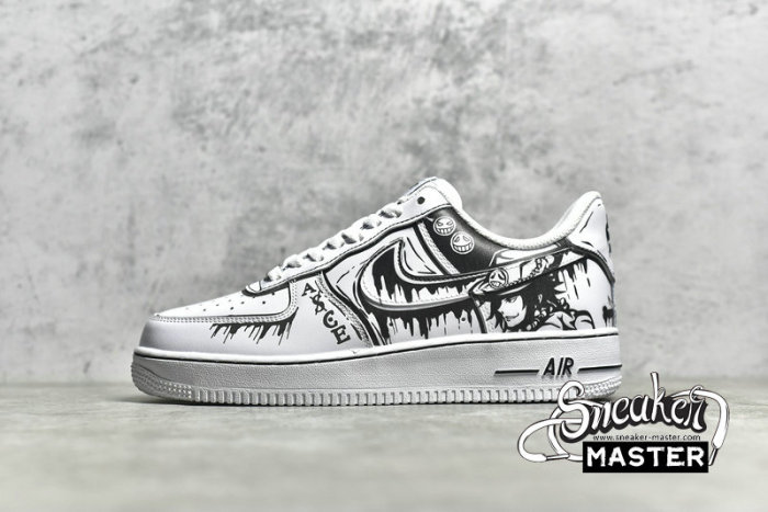 NIKE AIR FORCE 1 07 LOW WHITE/WHITE/BLACK CW2288-301