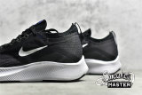 NIKE ZOOM FLY 4 RUNNING SHOES BLACK/ANTHRACITE/RACER BLUE CT2392-001