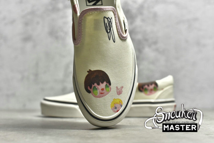 VANS OG CLASSIC SLIP-ON LX X JAVIER CALLEJA WHITE/WHITE/WHITE VN0A4BV96Z6