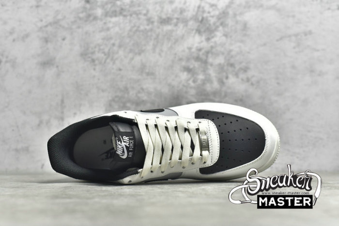 NIKE AIR FORCE 1 07 LOW BEIGE/BLACK/GREY RS2696-112