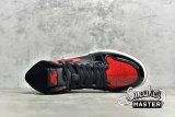 NIKE AIR JORDAN 1 RETRO HIGH OG PATENT BRED BLACK/WHITE/VARSITY RED 555088-063