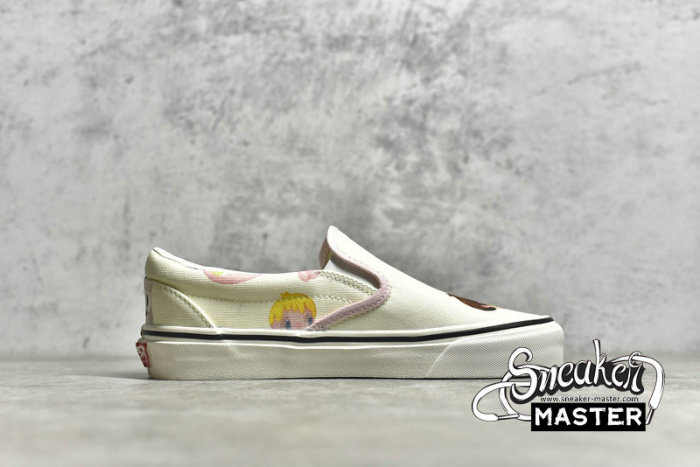 VANS OG CLASSIC SLIP-ON LX X JAVIER CALLEJA WHITE/WHITE/WHITE VN0A4BV96Z6