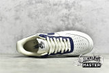 NIKE AIR FORCE 1 07 LOW WHITE/WHITE/NAVY BLUE AL2236-106