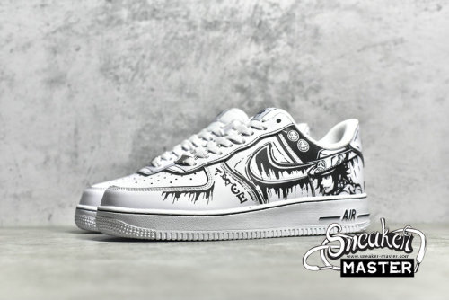 NIKE AIR FORCE 1 07 LOW WHITE/WHITE/BLACK CW2288-301