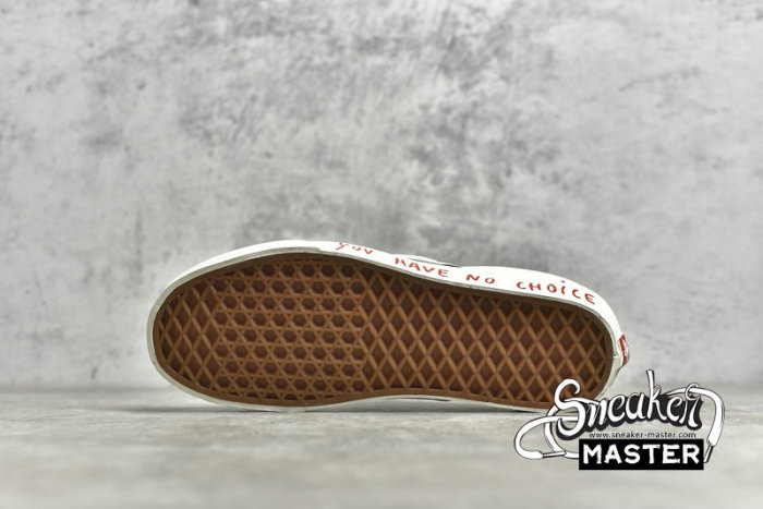 VANS OG CLASSIC SLIP-ON LX X JAVIER CALLEJA WHITE/WHITE/WHITE VN0A4BV96Z6