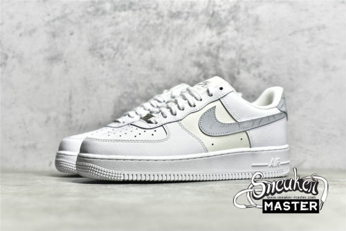 NIKE AIR FORCE 1 LOW WHITE/WHITE/LIGHT GREY DV2237-100