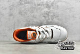 NEW BALANCE 550 RUNNING SHOES WHITE/VARSITY ORANGE/BLACK BB550HG1