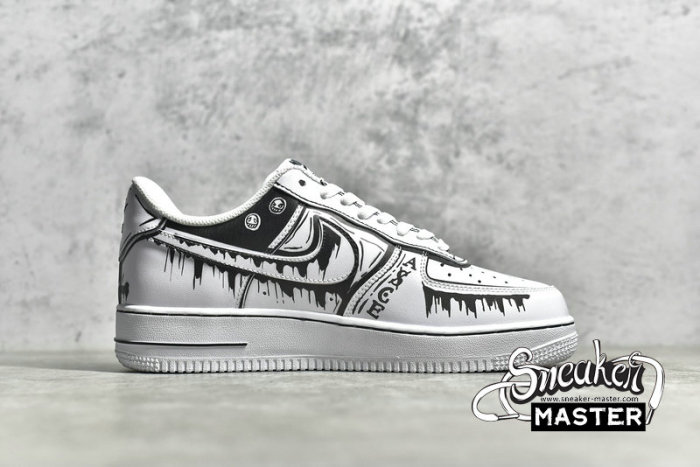 NIKE AIR FORCE 1 07 LOW WHITE/WHITE/BLACK CW2288-301