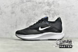 NIKE ZOOM FLY 4 RUNNING SHOES BLACK/ANTHRACITE/RACER BLUE CT2392-001