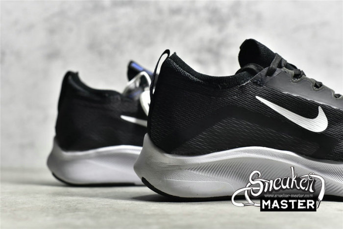 NIKE ZOOM FLY 4 RUNNING SHOES BLACK/ANTHRACITE/RACER BLUE CT2392-001
