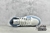 NIKE AIR JORDAN 1 MID WHITE/WORN BLUE/SAIL BQ6472-141