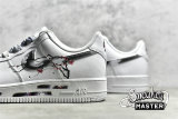NIKE AIR FORCE 1 LOW WHITE/WHITE/BLACK CW2288-111