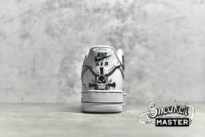 NIKE AIR FORCE 1 07 LOW WHITE/WHITE/BLACK CW2288-301