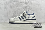 ADIDAS FORUM 84 LOW WHITE/WHITE/VINTAGE NAVY GY6553