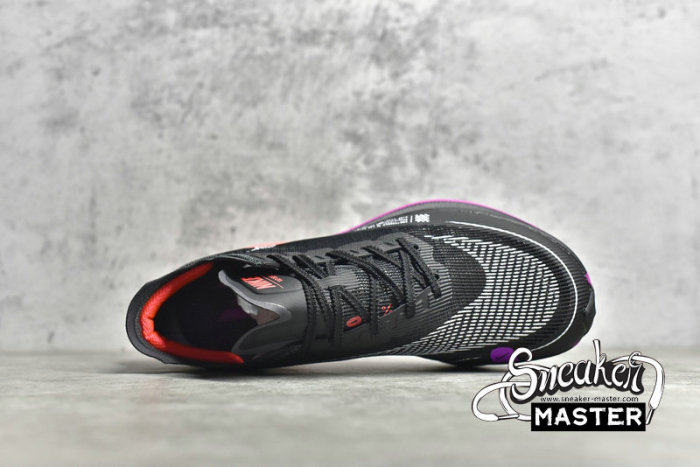 NIKE ZOOMX VAPORFLY NEXT% 2 RAPTORS BLACK/SUPER VIOLET/FOOTBALL GREY/LIGHTNING CRIMSON CU4111-002
