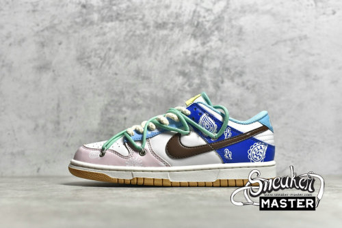 NIKE SB DUNK LOW WHITE/BLUE/BLACK CZ2496-100