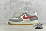 NIKE AIR FORCE 1 LOW GREY/RED/WHITE DO6161-130