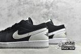 NIKE AIR JORDAN 1 LOW SE DIAMOND BLACK/BLACK/WHITE DH6931-001