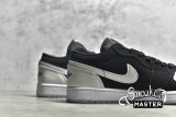 NIKE AIR JORDAN 1 LOW SE DIAMOND BLACK/BLACK/WHITE DH6931-001