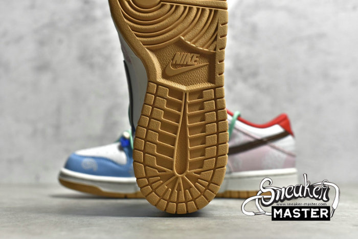 NIKE SB DUNK LOW WHITE/BLUE/BLACK CZ2496-100