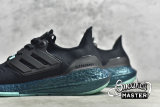 ADIDAS ULTRABOOST 22 SHOES CORE BLACK/CORE BLACK/MINT RUSH GX5564