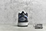 NIKE AIR JORDAN 1 LOW BLACK/WHITE/UNIVERSITY BLUE DC0774-041