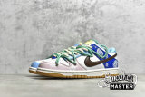 NIKE SB DUNK LOW WHITE/BLUE/BLACK CZ2496-100